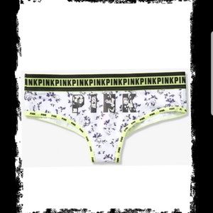 Pink by VS Logo Waist Cheekster Panties